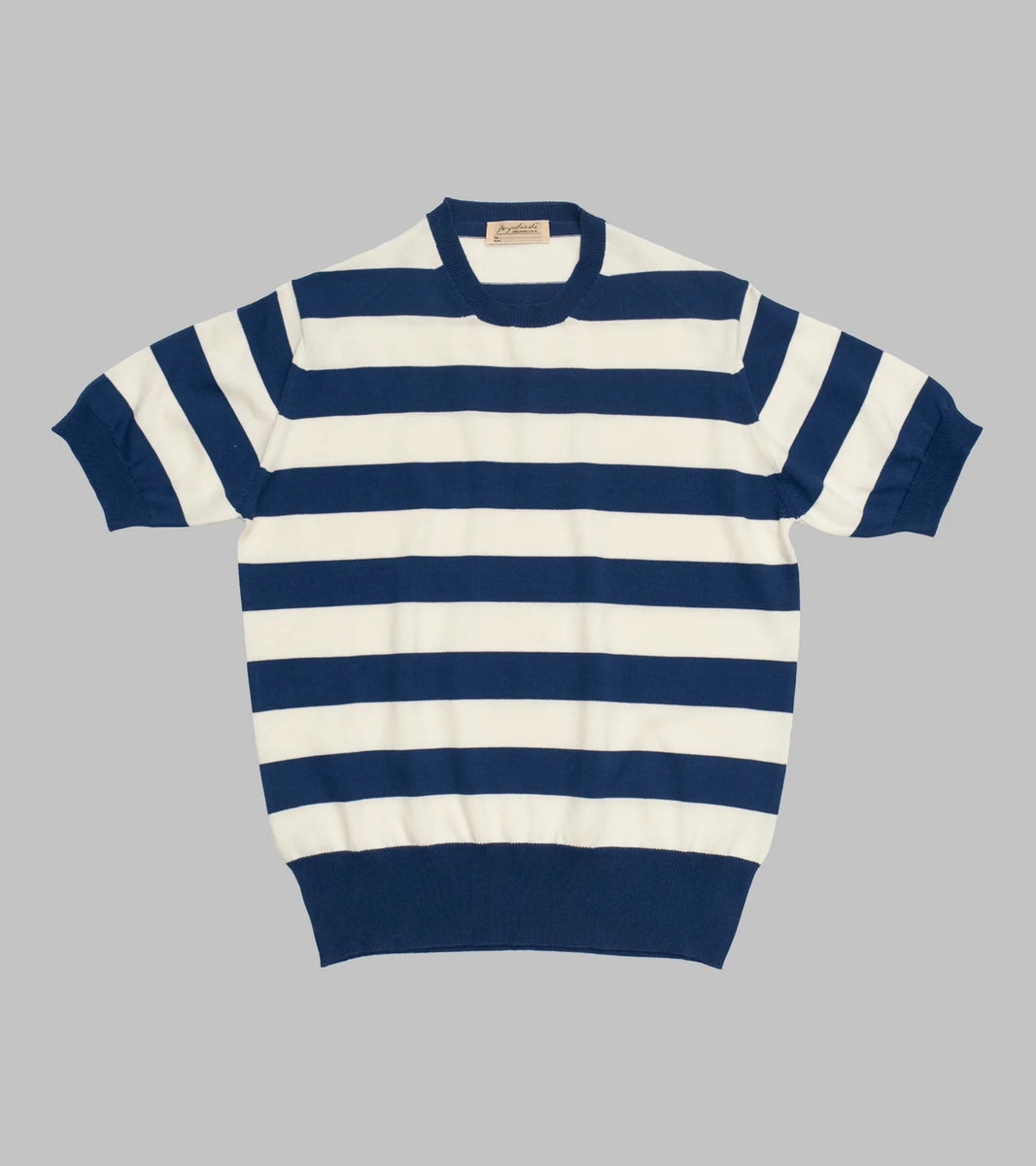 Cotton Short Sleeve 'Skipper' Polo Black | Bryceland's Tokyo