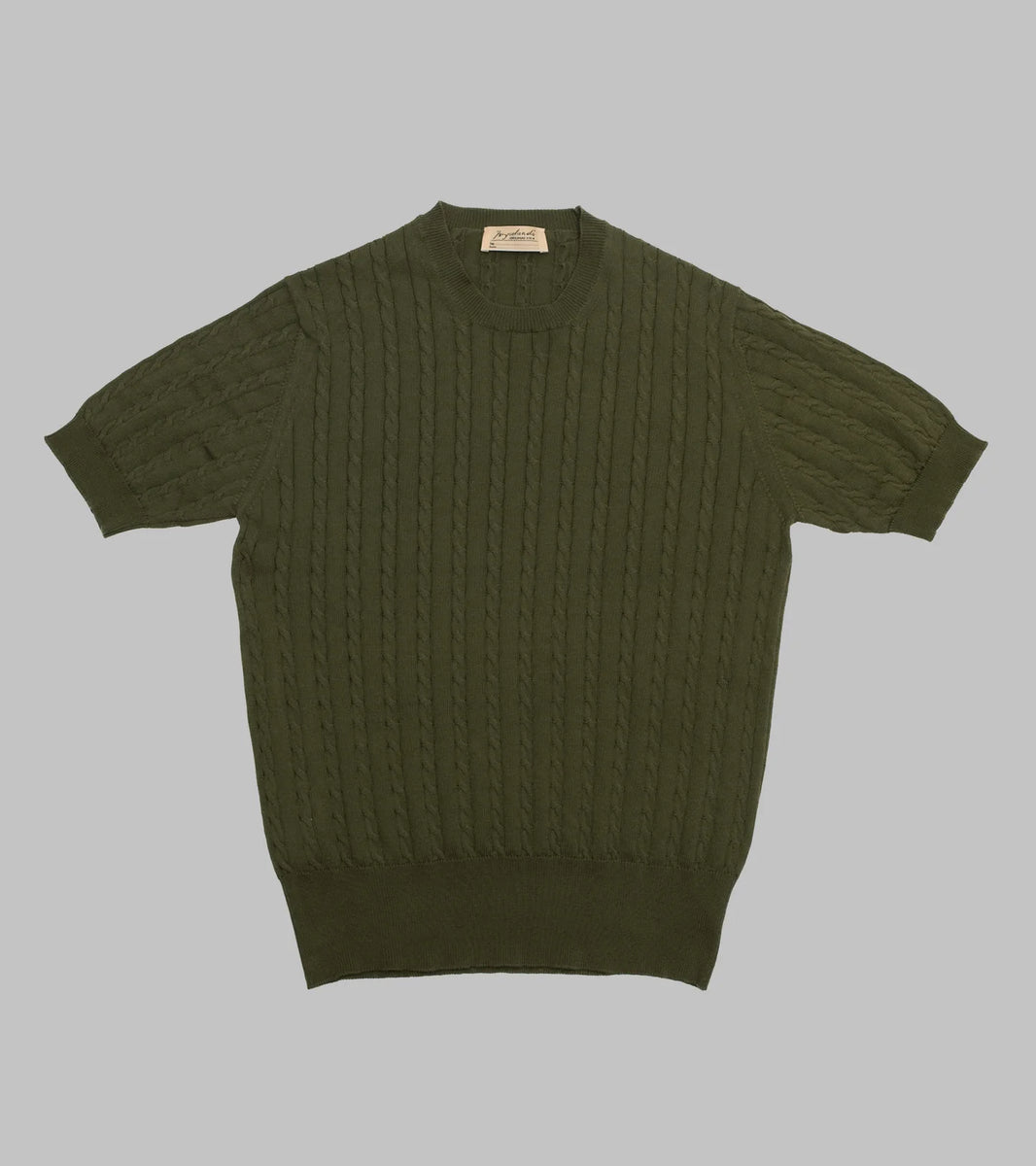 Cotton Short Sleeve 'Skipper' Polo Black | Bryceland's Tokyo