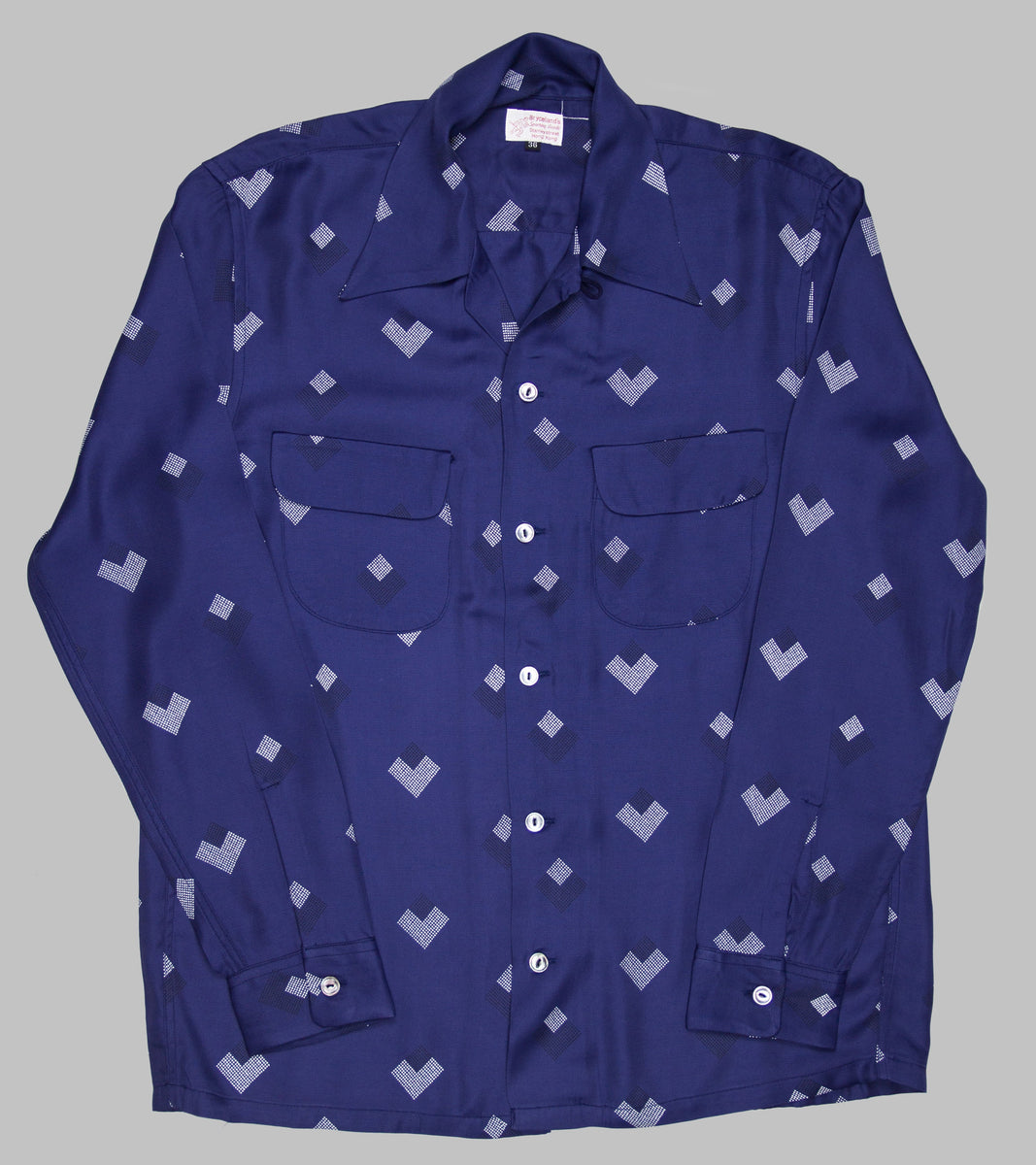 Bryceland's Rayon Shirt Diamond Blue – Bryceland's Tokyo