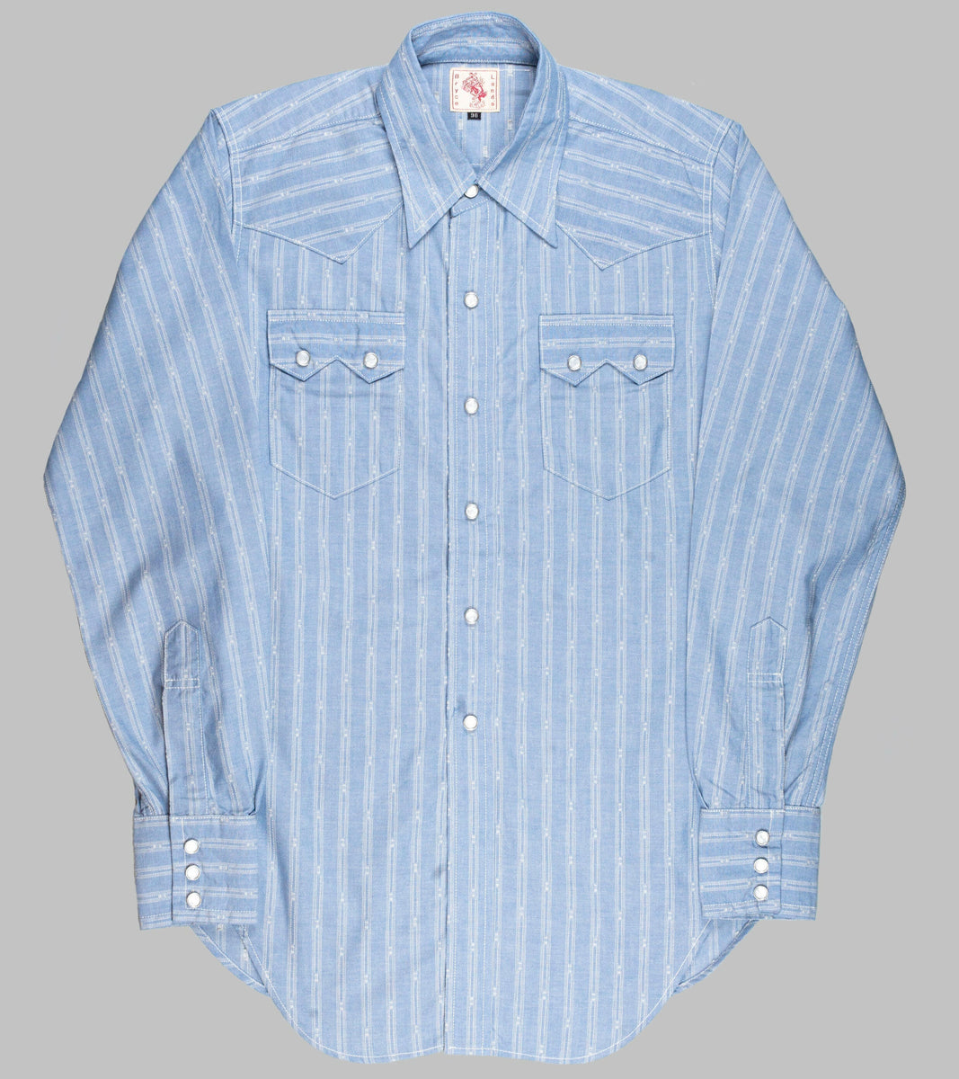 美品 BRYCELAND'S SAWTOOTH WESTERNER DOBBY Sawtooth Westerner Shirt Dobby | Bryceland's Tokyo – Bryceland's Tokyo