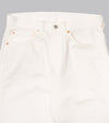 Bryceland's 433 Pique Jeans White