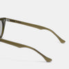 Safety Glasses Green (Grey Lens)