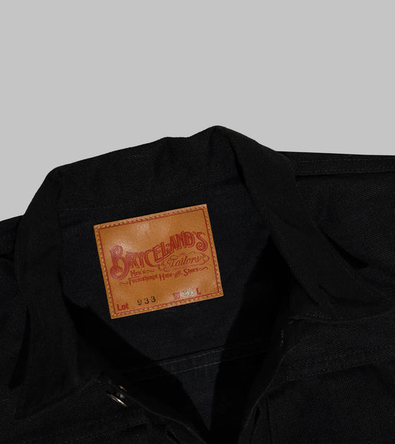 ブライスランズ Lot.933 デニムジャケット / ブラック|ブライスランズ ブライスランズ Lot.933 デニムジャケット / ブラック|ブライスランズ