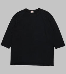  Bryceland's Raglan Sleeve Baseball Tee / Black