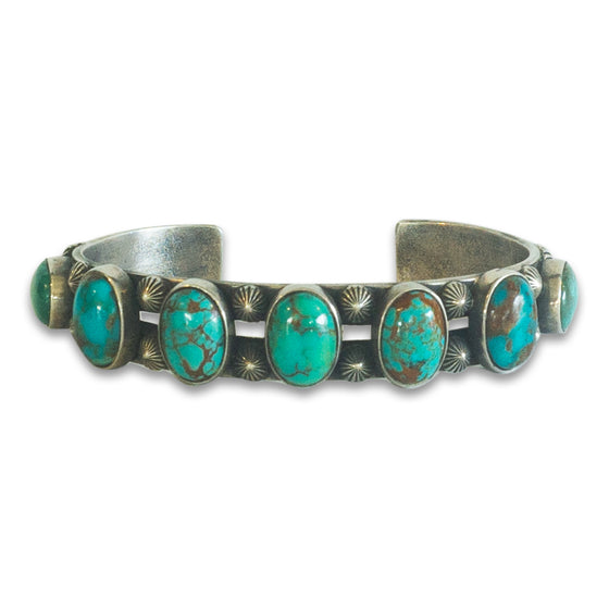 Red Rabbit Trading Co. / Split Shank Cuff with 7 Stones
