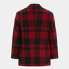 School Boy Jacket / Red & Black Plaid