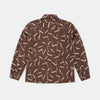 Rayon Shirt Cigarette Brown