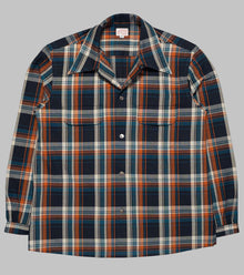  Bryceland's Sports Shirt Cotton / Flannel Orange/Blue