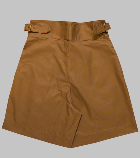 Bryceland's Gurkha Shorts Model 2 Brown