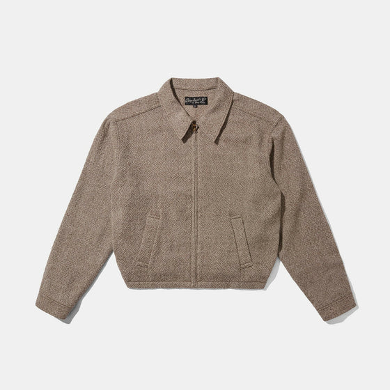 Bryceland's Summer Blouson Melange Wool.