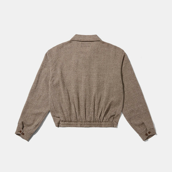 Bryceland's Summer Blouson Melange Wool.