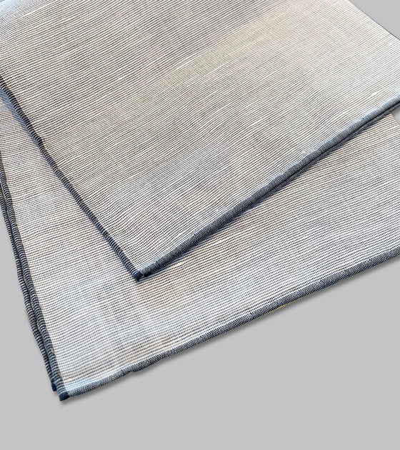 Simonnot Godard Handkerchief Cotton/Linen Grey