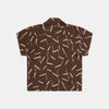 Emmeline Rayon Shirt Cigarette Brown