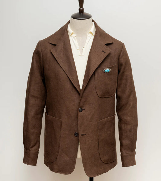ジャケット・アウター BRYCELAND'S HUNTING JACKET BROWN 38 huntingjk-brown-