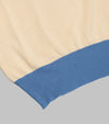Bryceland's Cotton Short Sleeve ‘Skipper’ Tee Cream/Blue