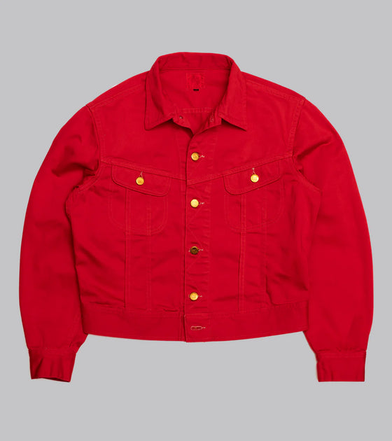 Bryceland's Cash Jacket Overdyed Red