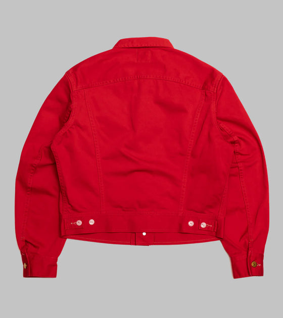 Bryceland's Cash Jacket Overdyed Red