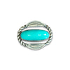 Red Rabbit Trading Co. /  Pin Oval Dome Cut Stone