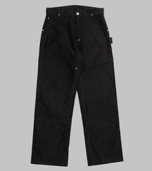  Bryceland's Double Knee Work Trousers Moleskin Black