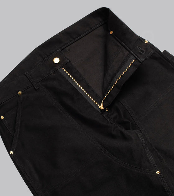 Bryceland's Double Knee Work Trousers Moleskin Black