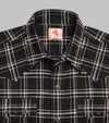 Bryceland's Sawtooth Westerner Flannel Black/White