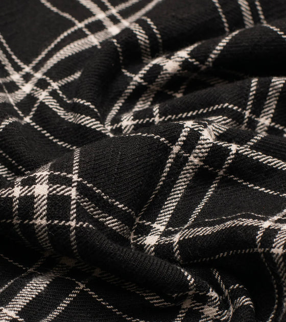 Bryceland's Sawtooth Westerner Flannel Black/White