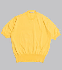  Bryceland's Cotton Short Sleeve ‘Skipper’ Tee Yellow