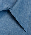 Bryceland's Sports Shirt w/ Hand Stitching Cotton / Linen Chambray