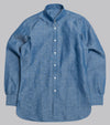 Bryceland's Point Tab Collar Shirt Cotton / Linen Chambray