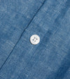 Bryceland's Point Tab Collar Shirt Cotton / Linen Chambray