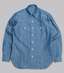  Bryceland's USN Shirt Cotton / Linen Chambray