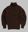 Bryceland's RAF Rollneck Pullover Cocoa