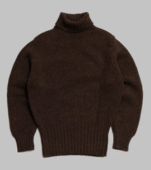  Bryceland's RAF Rollneck Pullover Cocoa