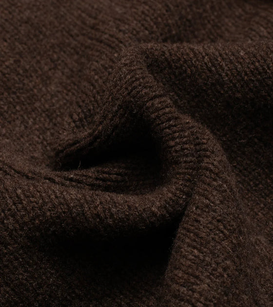 Bryceland's RAF Rollneck Pullover Cocoa