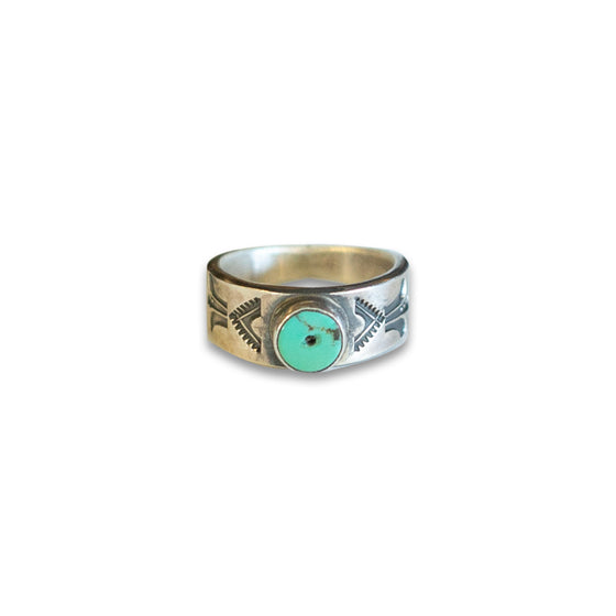 Red Rabbit Trading Co. /  Ring Bead Stamped Band