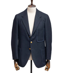  School Boy Jacket / Navy Wool