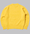 Bryceland's Shaggy Shetland Sweater Zest / Yellow