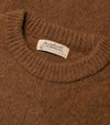 Bryceland's Shaggy Shetland Sweater Pecan / Brown