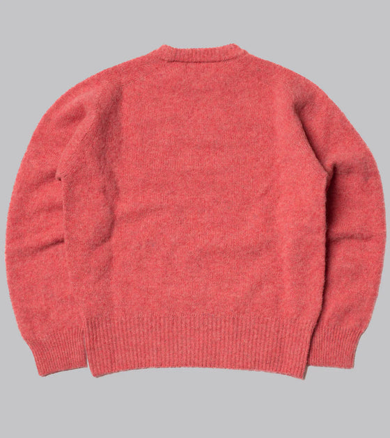 Bryceland's Shaggy Shetland Sweater Rose / Pink