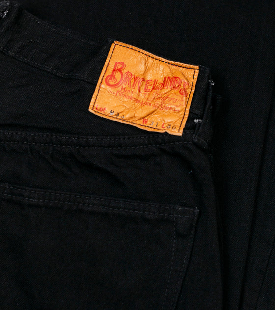 Bryceland's Denim 933 Black Jeans