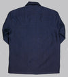 Bryceland's Cabana Shirt Navy Linen