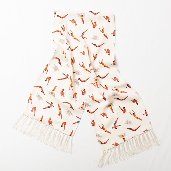 Bryceland's Rayon Scarf Diving