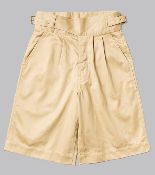 ブライスランズ　グルカ　ショートパンツ　ベージュ　32 Bryceland's Gurkha Shorts Beige – Bryceland's Tokyo