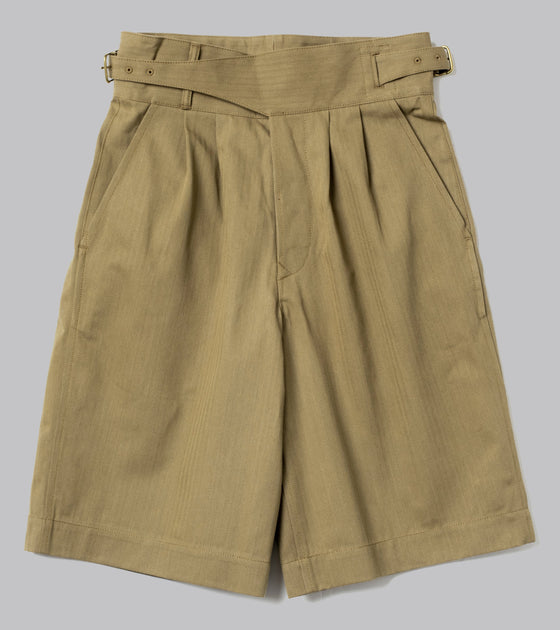 Bryceland's Gurkha Shorts HBT Olive