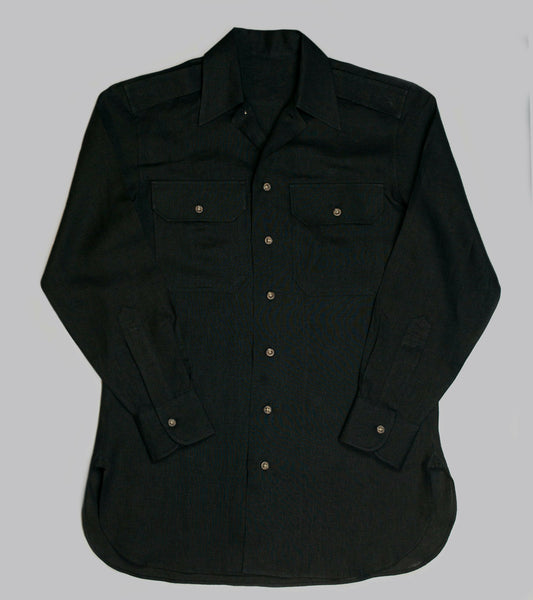 Bryceland's Officer Shirt Black サイズ15 Officer Shirt Black | Bryceland's Tokyo – Bryceland's Tokyo