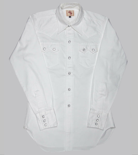 Sawtooth Westerner Shirt White | Bryceland's Tokyo