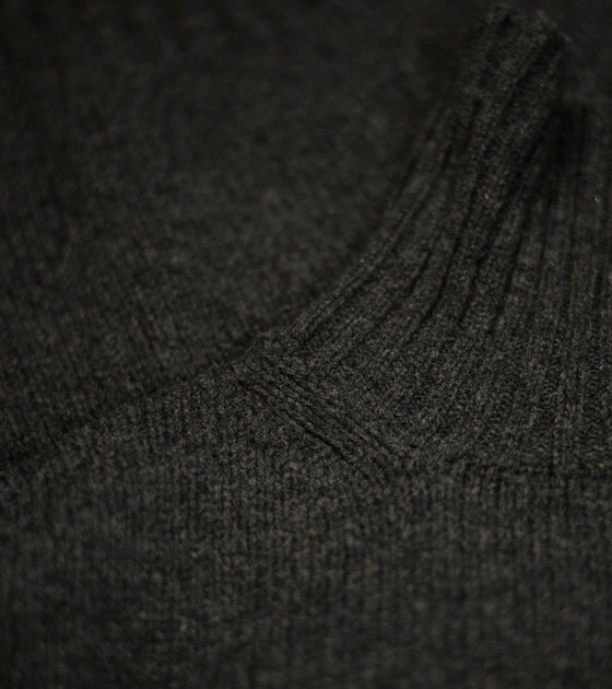 Bryceland's RAF Rollneck Pullover Charcoal
