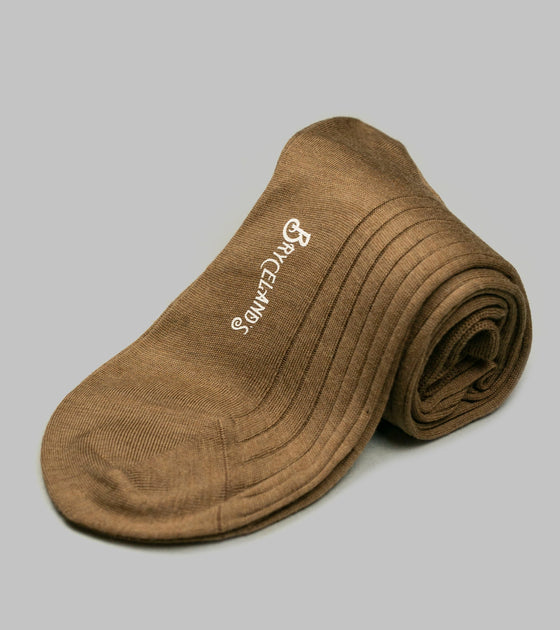 Bryceland's Wool Socks Sand